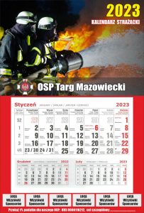 Kalendarz strażacki 2023